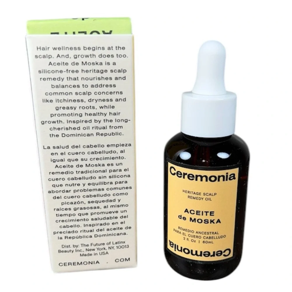 Ceremonia Aceite De Moska Silicone-Free Hair & Scalp Oil